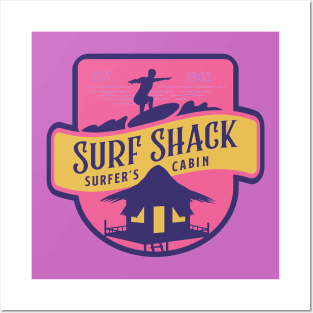 Surf Shack Posters and Art